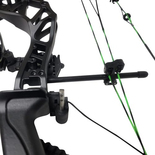 Southland Archery Supply Aluminum Compound Bow Cable Guard Roller Slide String Splitter (Black)
