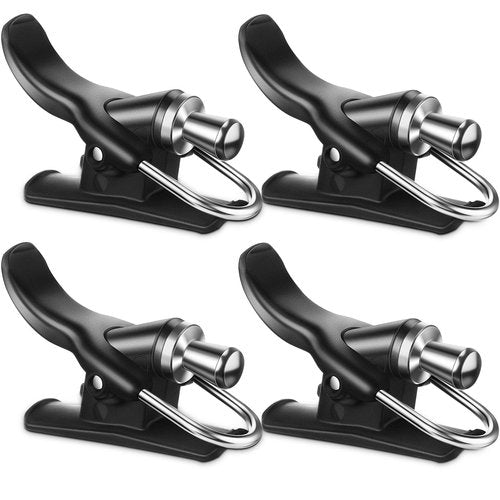 Wettarn 4 Pcs Cast Surf Fishing Trigger Sea Fishing Casting Trigger Aid Surf Gear for Pole Rod Shore Beach Thumb Finger Accessories(Black)
