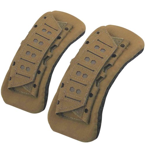 Sekonow 2 Pack Shoulder Strap Pad for Tactical Vest, Breathable Backpack Strap Pads Bag Strap Soft Mesh Cushion Pads for Plate Carrier, Chest Rig, Sling Bag, Duffle Bag (Khaki)