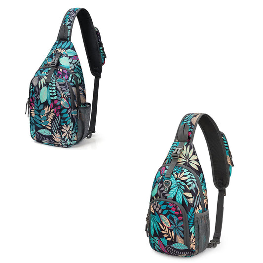 G4Free Sling Bag RFID Blocking Sling Backpack and Small Chest Shoulder Backpack