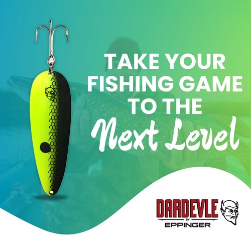 Dardevle Brass Back 1 oz Fishing Spoons