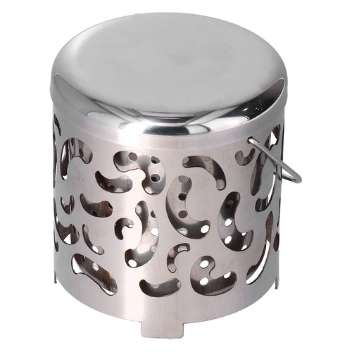 Camping Heater Hood Grilling Stove Heating Cover Lid Outdoor Heating Stove Stainless Steel Set Camping Heating Cover