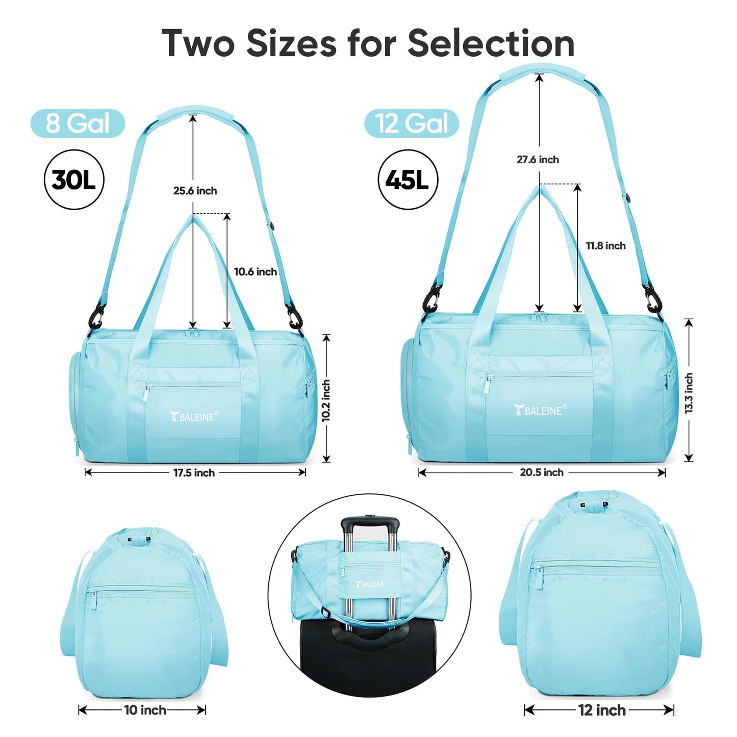 APEXUP Weighted Vest 15lbs + Gym Duffle Bag