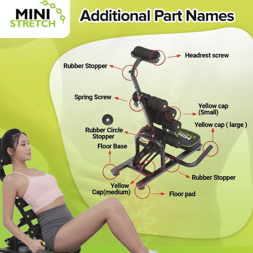 Mini Inversion Table by Mini Stretch, Relieve Back Pain, Re-Align The Spine, Stretch The Back and Neck. 330 lbs. Weight Capacity, Compact Foldable Back Stretcher