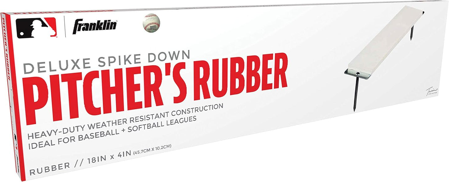 Portable Pitcher's Rubber for Softball & Baseball - Indoor/Outdoor Mound - 18" or 24"
