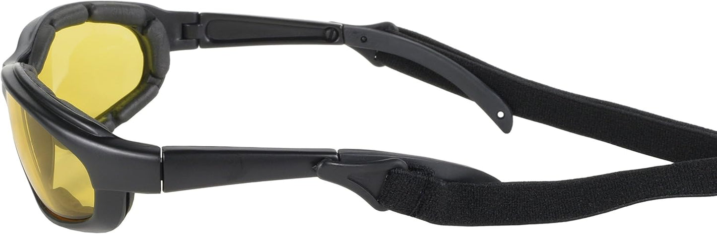 Pacific Coast Freedom Padded Riding Sunglasses with Detachable Strap