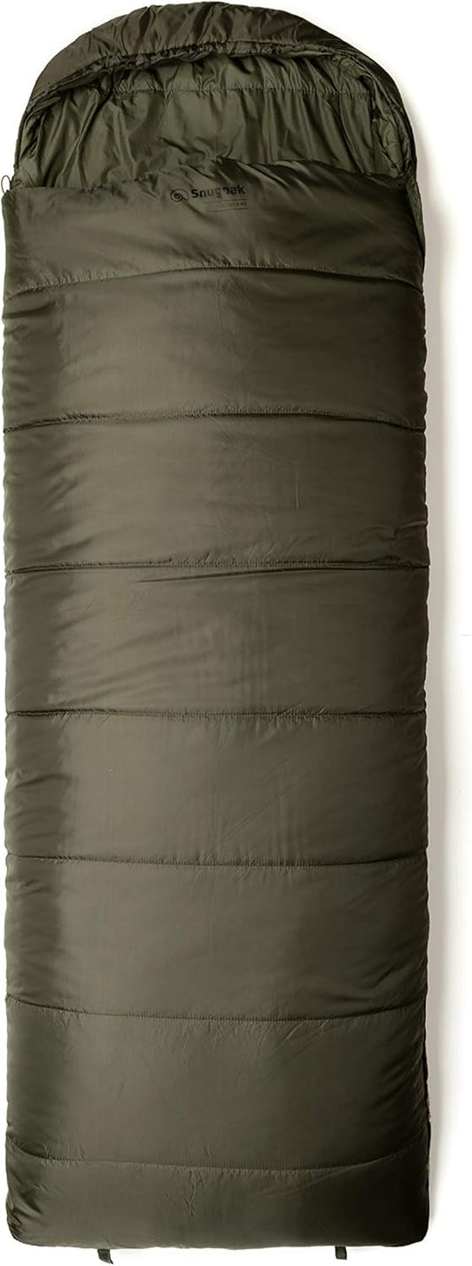 Snugpak Basecamp Ops Nautilus SQ Sleeping Bag - Ultra-Comfortable, Lightweight & Compact
