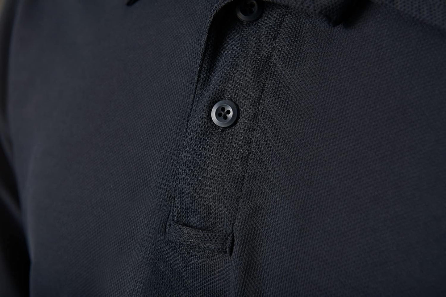 Vertx Mens Tactical Polo Shirt, Long Sleeve T-Shirt, Breathable, Tactical Clothing Gear, Police, Security, Relaxed Fit
