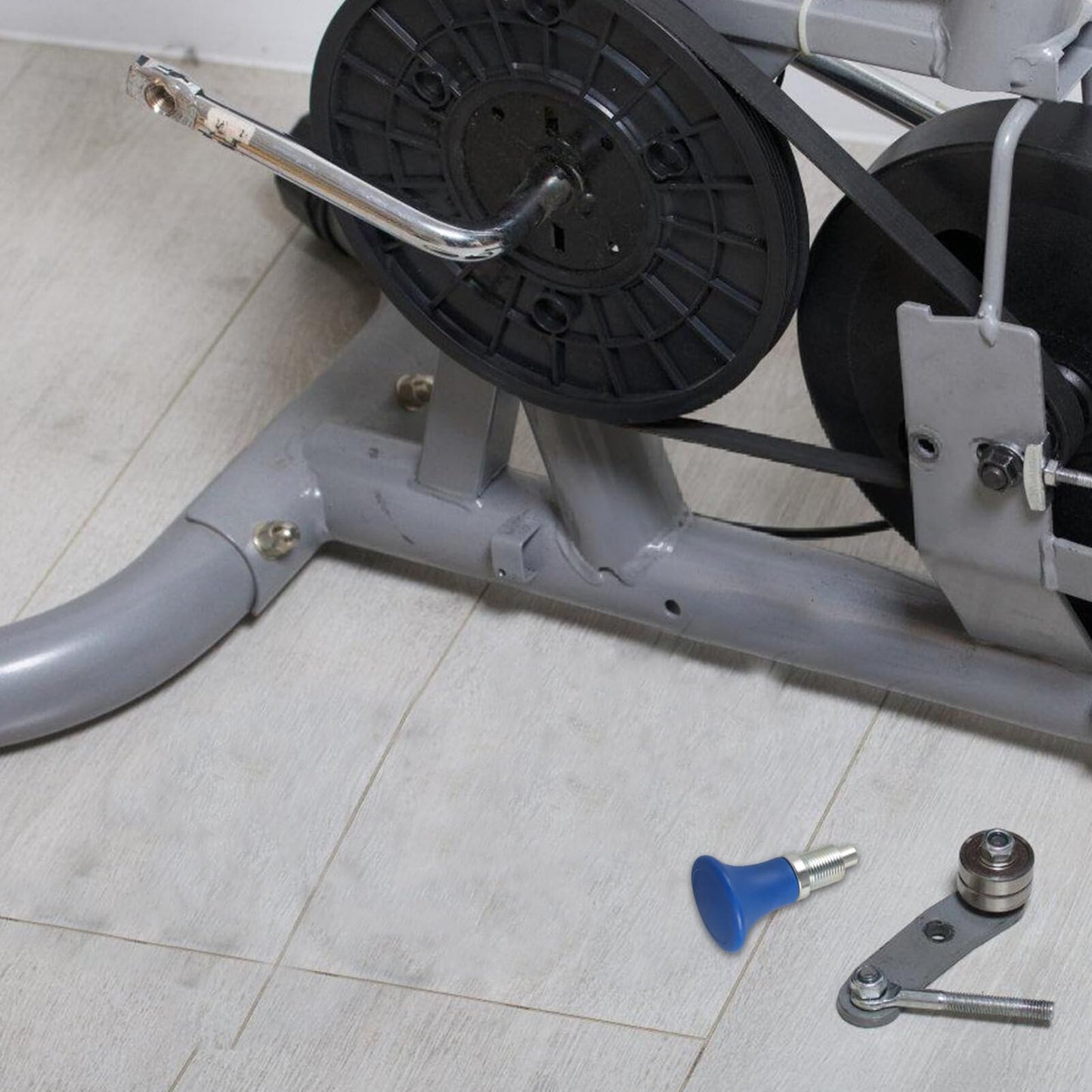 Exercise Bike Pull Pin Spring Knob Replacement Parts, Adjustable Locking Knob, M 18 * 1.5φ6 Umbrella Head, Multi-Color Abs, 2.95 X 1.77 X 1.77 Inch, Compatible with Fitness Equipment