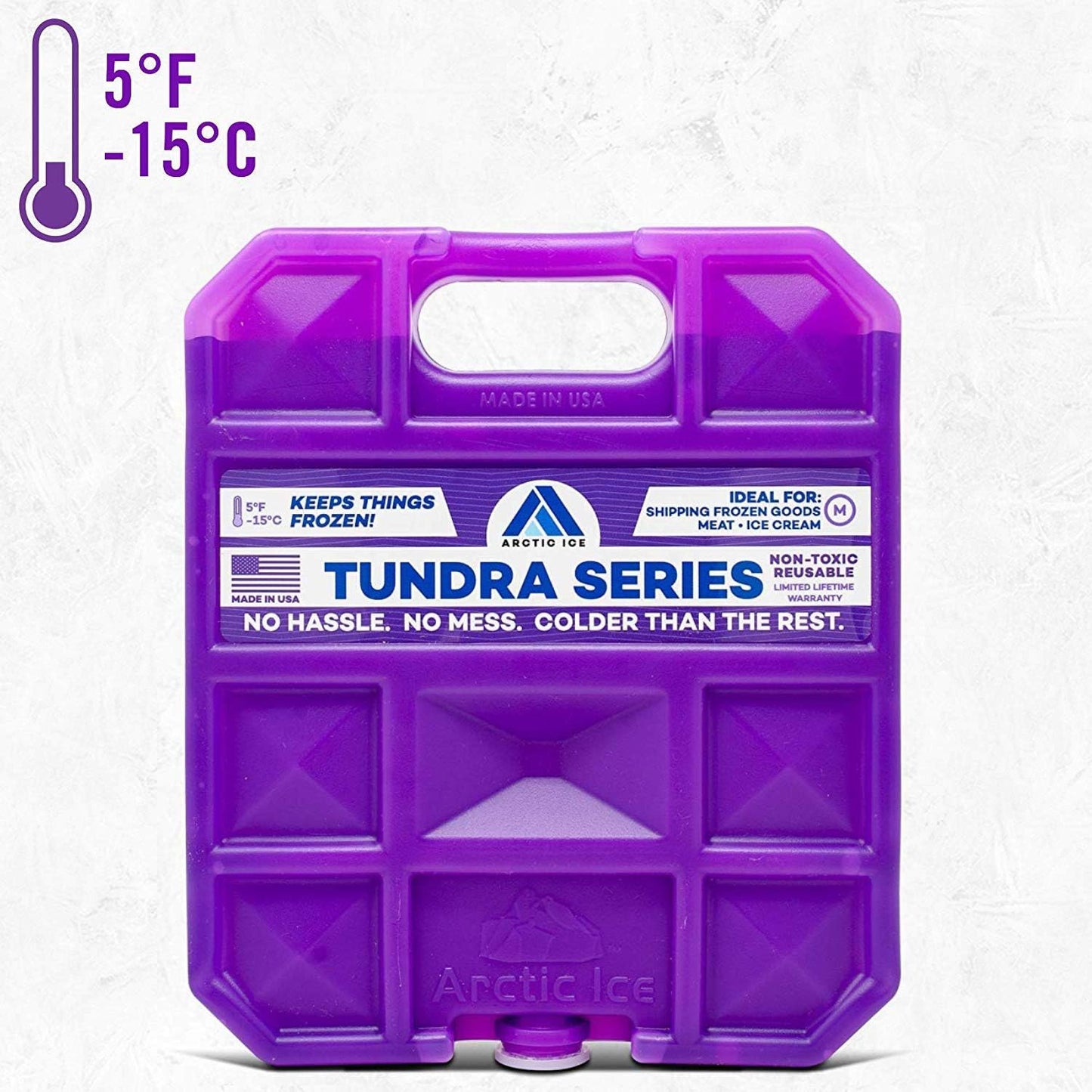 Arctic Ice Tundra Series Reusable Ice Pack - Long-Lasting 5°F Cooling for Coolers
