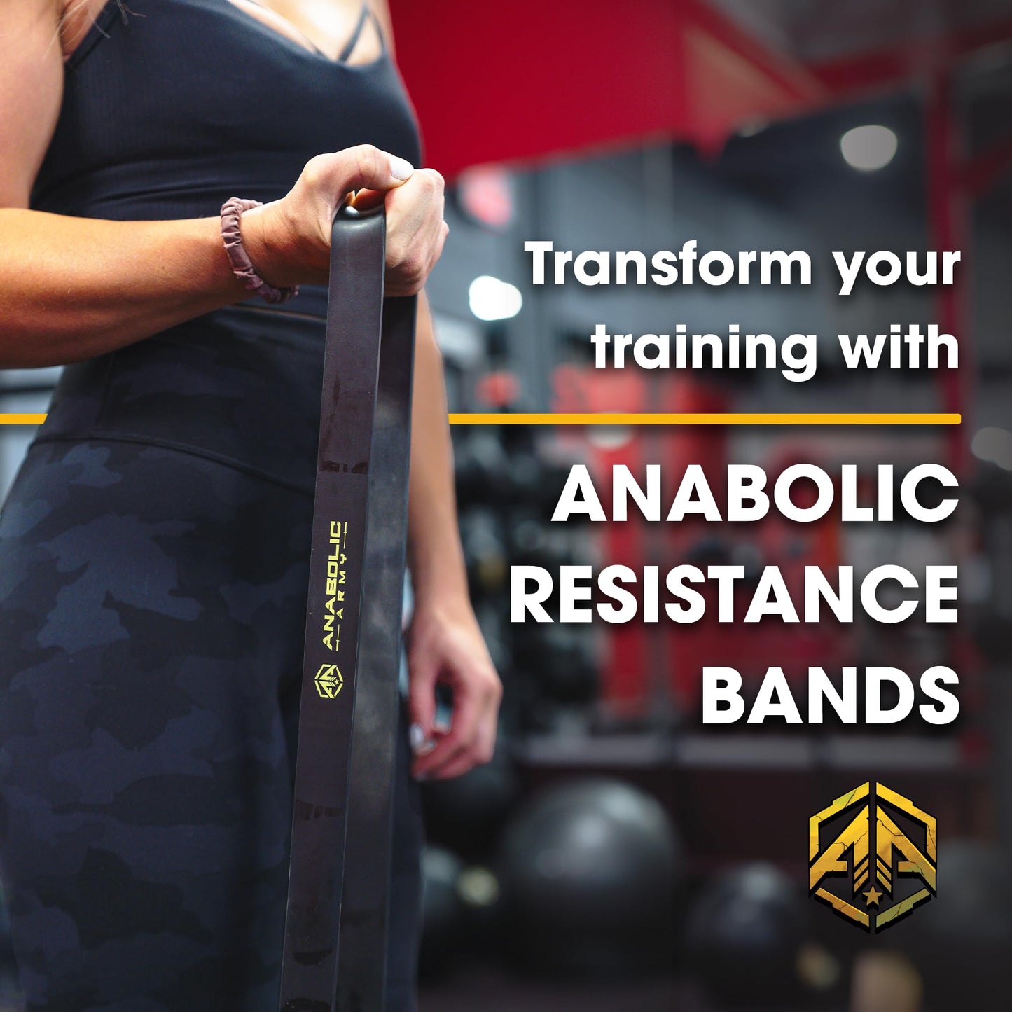 Anabolic Army Resistance Band Set | Pull up assistance bands set for men and women, Exercise workout bands | Strength Training, Muscle Building, Home Gym Equipment, Fitness Accessories, Exercise Bands
