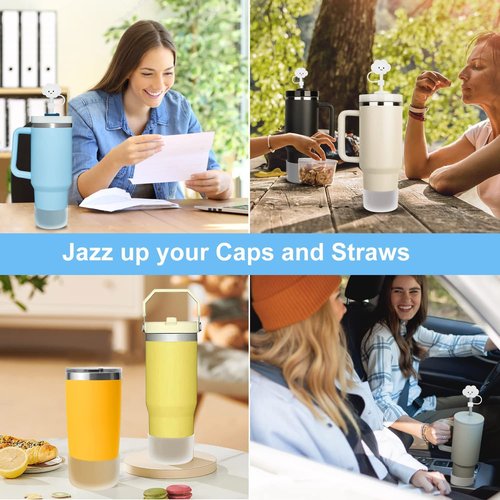 Protective Silicone Boot for 12oz - 24 oz Hydroflask Water Bottles Tumbler Anti-Slip Bottom Sleeve Cover Bumper Cup Bottom Sleeve - Stanley Cup Accessories,Black