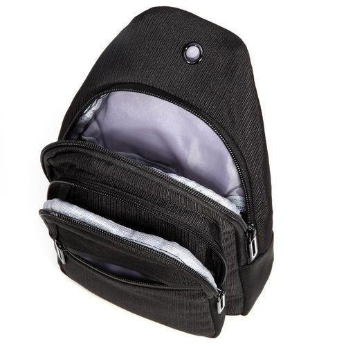EVANCARY Small Sling Bag for Women Men, Sling Backpack Chest Daypack Crossbody Bag for Travel Sports Running Hiking