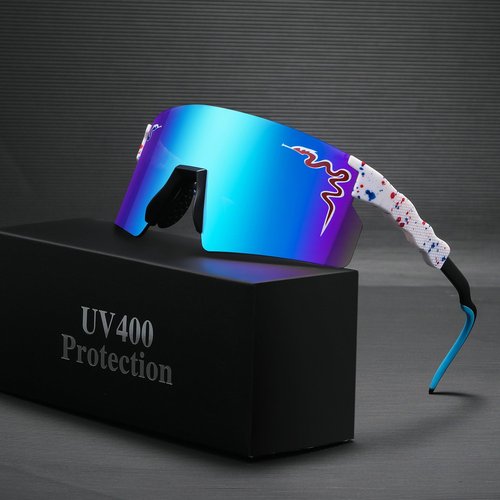 saylicory Two Sizes Sunglasses For Adults and Youth UV400 Men Women Cycling Sport Outdoor Baseball Glasses (KY10)