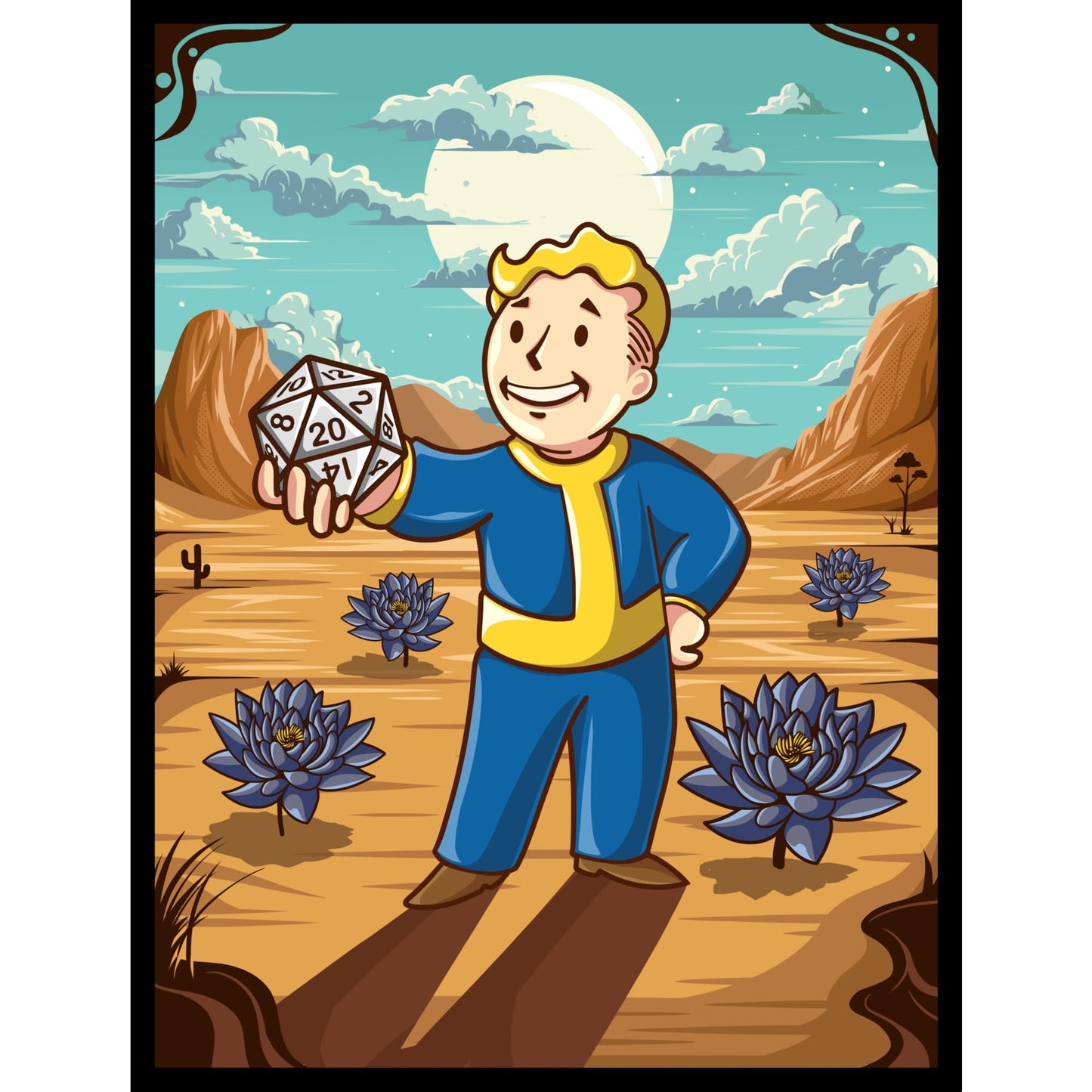 MTG (Vault Boy) 100ct Matte TCG Art Card Sleeves by Ai Armor