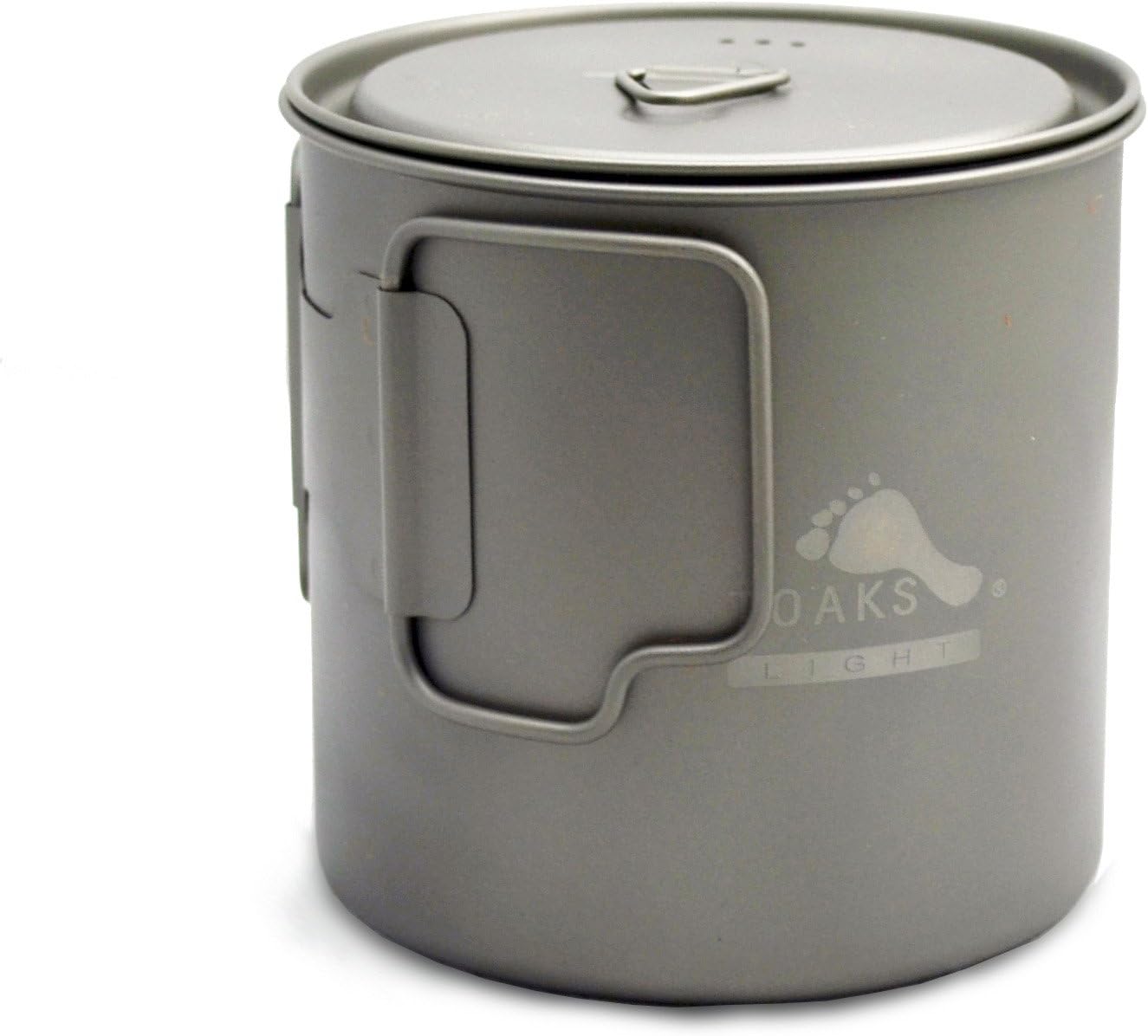 TOAKS 650ml Titanium Camping Pot - Lightweight, Durable Cookware for Outdoor Adventures