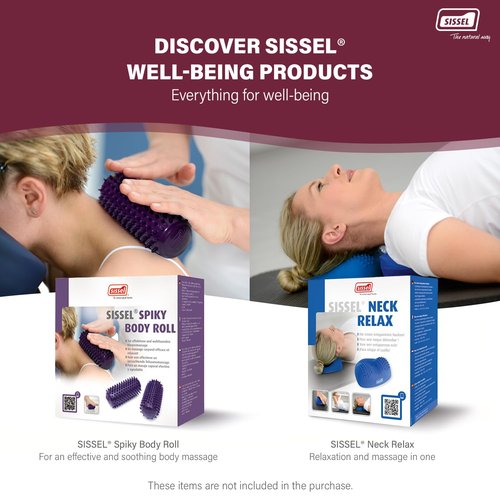 SISSEL Fit-Roller Uno-Roll | Muscle Relaxation and Circulation Enhancement | Eco-Friendly & Phthalate-Free | Combination of Tradition & Modernity | Versatile Hand & Foot Massage | Wellness & Health