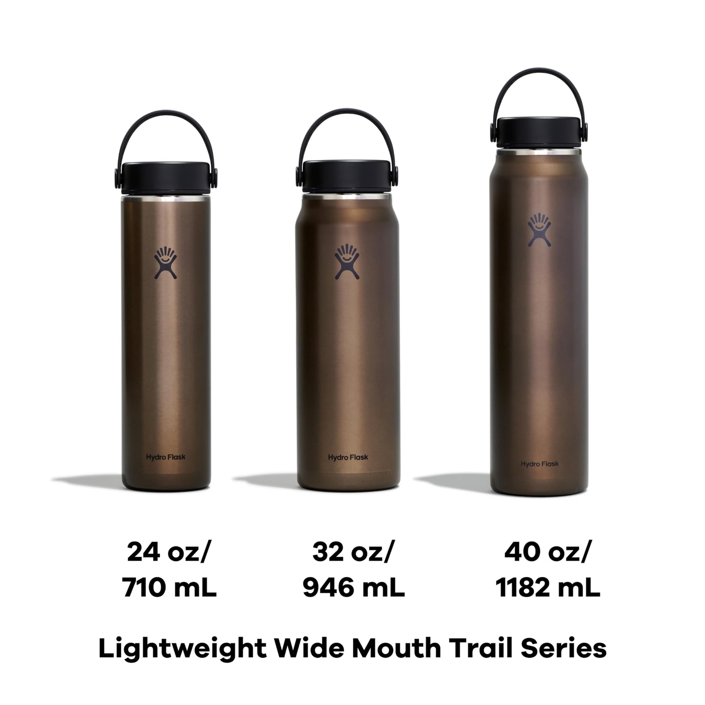 Hydro Flask 32 Oz Lightweight Trail Series Wide Flex Cap Serpentine- Hiking Water Bottle