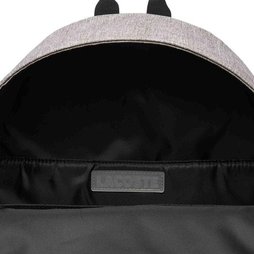 Lacoste Men's Neocroc Backpack, Grey Chine, One Size
