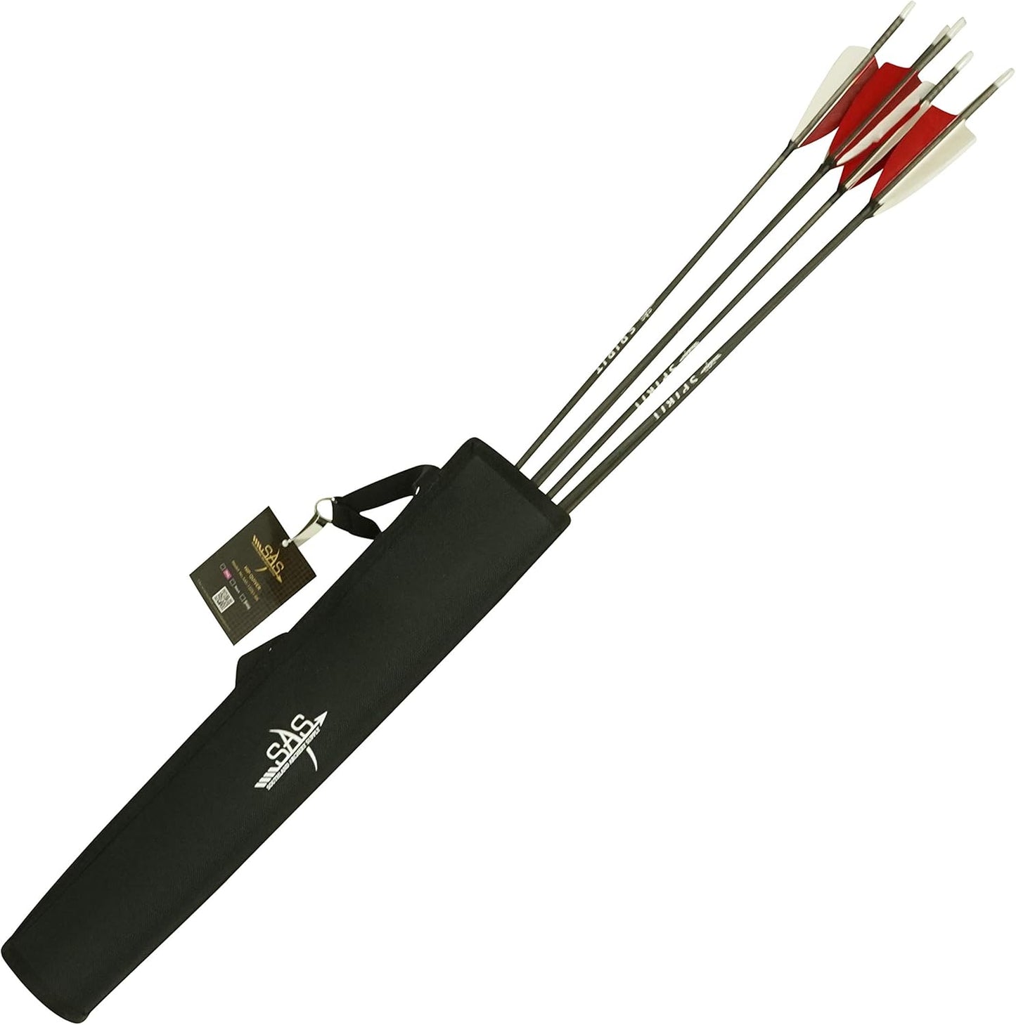 SAS Archery Side Tube Quiver with Belt Clip