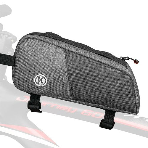 XIUWK Top Tube Bike Bag - Waterproof Triangle Frame Storage Pouch for Mountain & Road Cycling