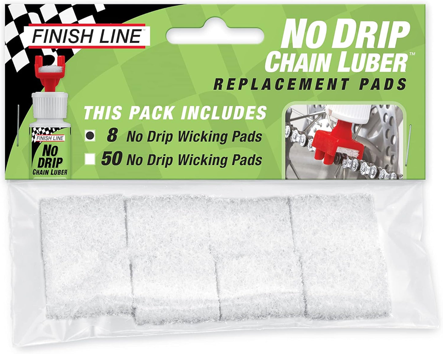 No Drip Chain Luber for Bicycles - Finish Line Chain Maintenance Tool