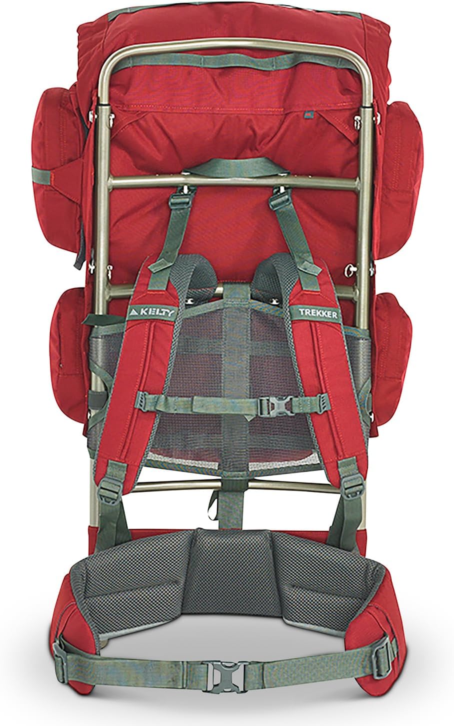 Trekker 65 Backpack by Kelty - Garnet Red, Lightweight & Durable Hiking Gear