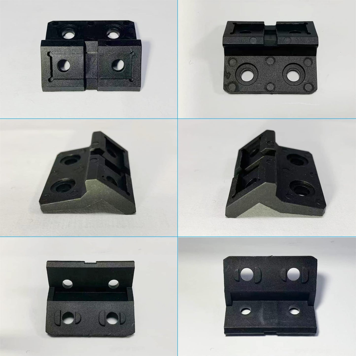 CG GEARS Picatinny Rail 3,5,7,9,11,13-Slot for Mlok, Polymer Rails Section Plus Offset Optic Mount with T-Nuts, Screws & Allen Wrench ((3-5-7-9-11-13) Rails+ 1 Slot Light Mount)
