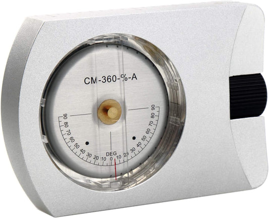 Professional Mini Altimeter Aluminum Sighting Clinometer Slope/Height Measurement Tilt Level Meter Angle Finder Clinometer Gauge Measurement Tool