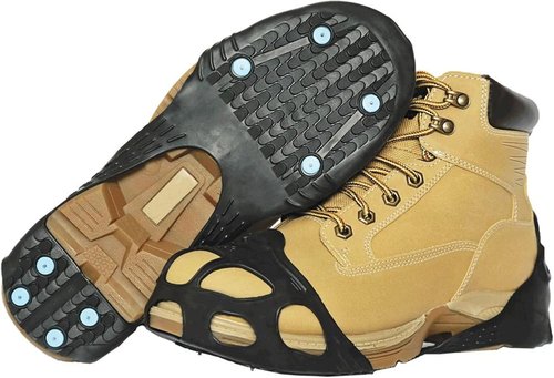 Due North Industrial Ice Cleats for Men & Women - 16-Spike Traction Aids for Snow & Ice