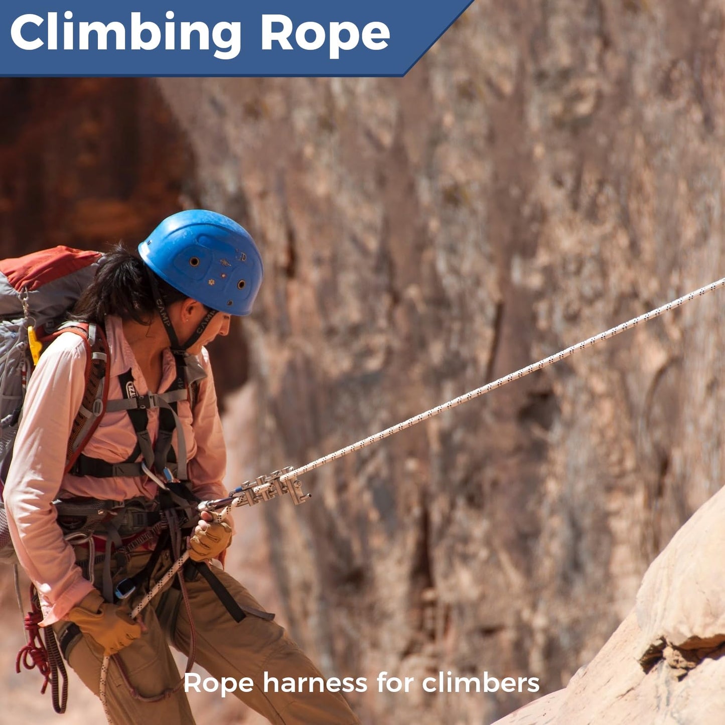 3/8 Inch 120ft Double Braided Polyester Arborist Rope, Heavy Duty Nylon Rope for Anchor, Tree Work, Cargo, Pulling, Sailing(ArmyGreen)