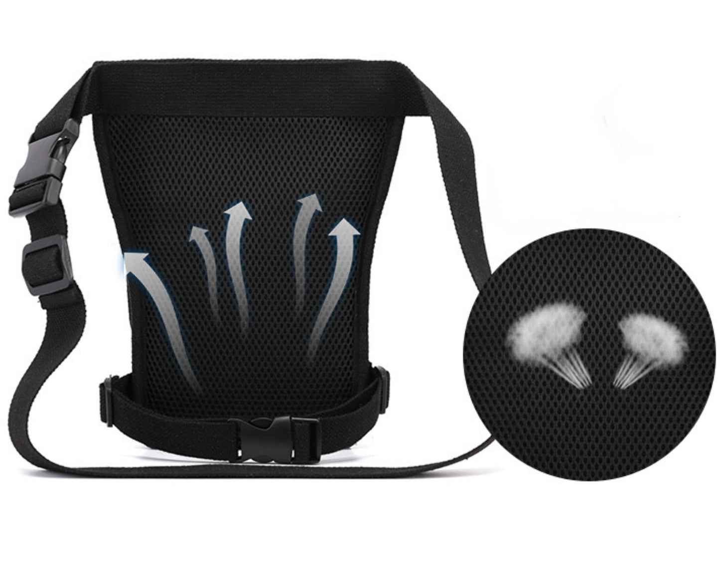 Drop Leg Bag Outdoor Waist Pack for Men Women Tactical Military Motorcycle Bike Cycling Multi-Pocket Waist Fanny Pouch Travel Hiking Climbing Thigh Bag Pocket