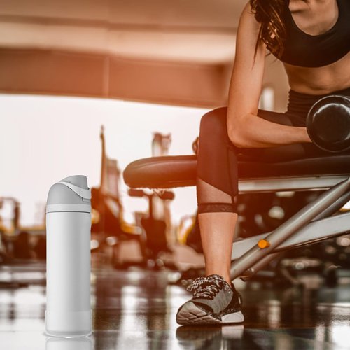 Linkidea 2 Pack Water Bottle Boot Compatible with Owala FreeSip/Twist/Potter 24oz Bottles, Silicone Anti-Slip Bottle Bottom Bumper Protector (Clear White)