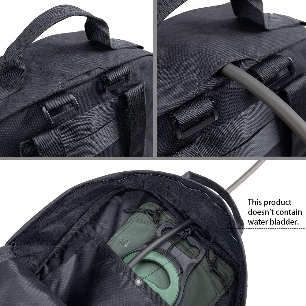 EXCELLENT ELITE SPANKER Outdoor Hydration Backpack Bundle Packs Water Bladder Carrier for 3L Water Bladder