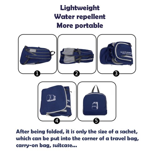 Hiking Backpack,30l sporty lightweight folding waterproof ultralight backpack for outdoor camping picnic hiking running bag with waterproof rain
