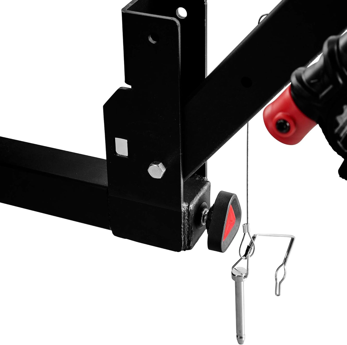 Allen Sports Deluxe Locking Quick Release 4-Bike Carrier for 2 Inch Hitch, Model 542QR, Black