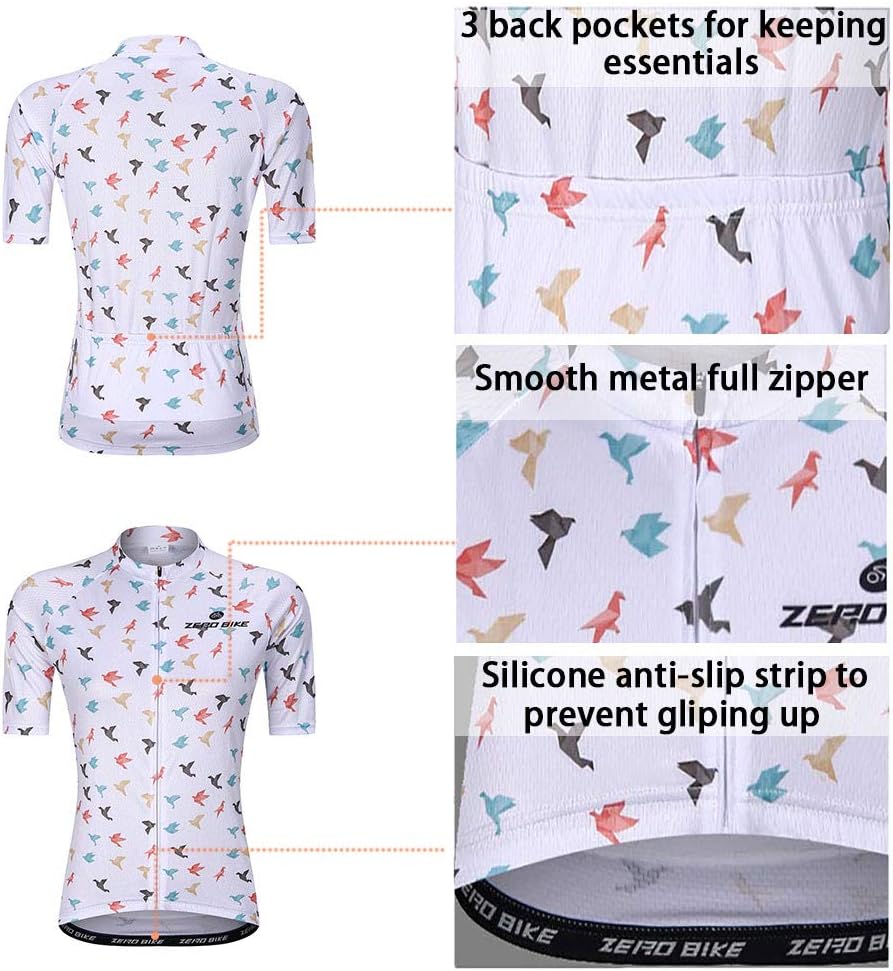 Women's Short Sleeve Cycling Jersey Jacket Cycling Shirt Quick Dry Breathable Mountain Clothing Bike Top