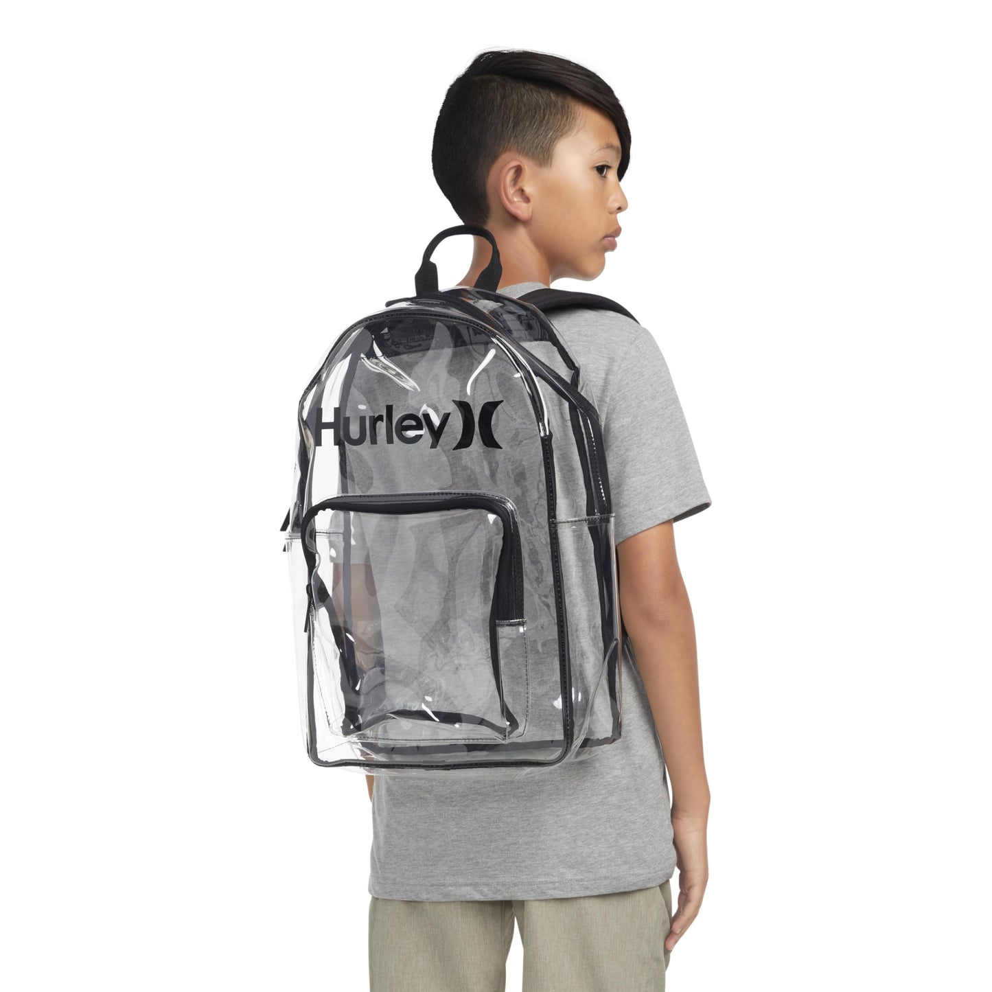 Hurley Unisex-Kid's Clear Bag and Backpack, O/S