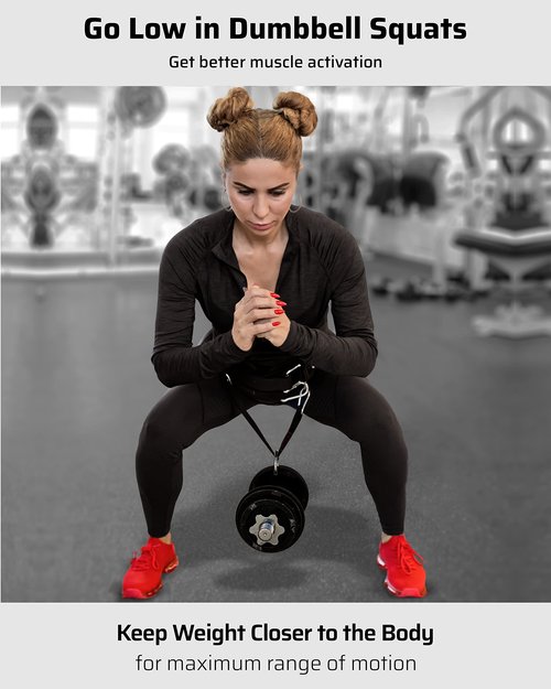 THEFITGUY Ultimate Dip Belt & Dumbbell Straps Bundle – For Loading Plates, Dumbbells & Barbells | Secure Fit, Horizontal Weight, Built for Heavy Dips & Squats