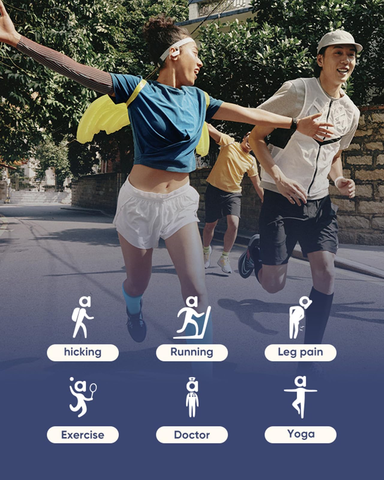 arafits Compression Socks for Men & Women | Premium Lycra Spandex | 15-20mmHg Support for Circulation | Reflective Strips