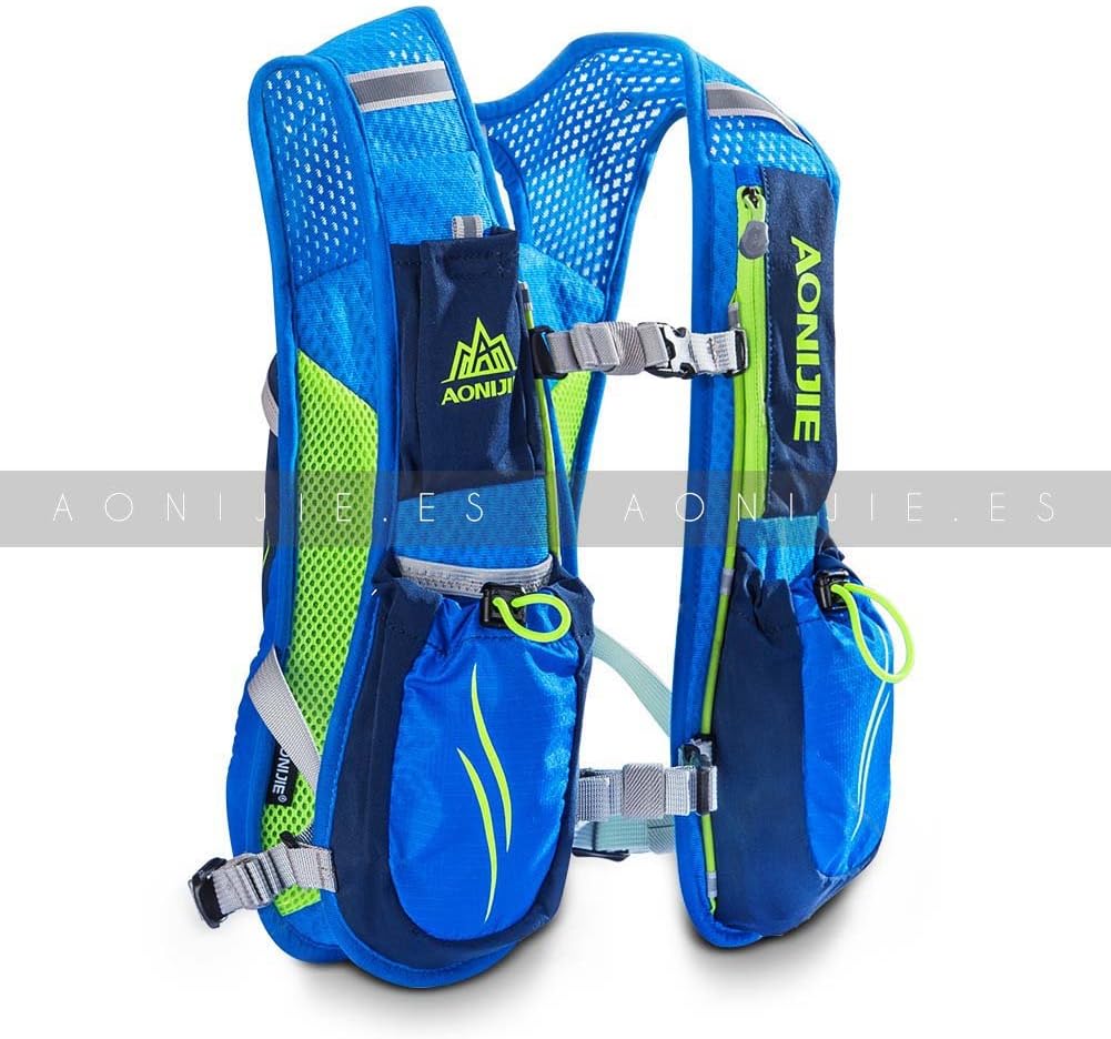 AONIJIE Lightweight Unisex 5.5L Running Race Hydration Vest Hydration Pack Backpack Riding Bag
