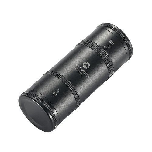 CAMPINGMOON Camping Coffee Beans Power Container Lightweight 2-Layer S Sizes Black CC-50-BK