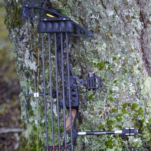 LimbSaver Silent Quiver for Bow Hunting, One Piece, Lightweight and Low Profile, Works with Right and Left-Handed Bows, Fits All Arrow Sizes