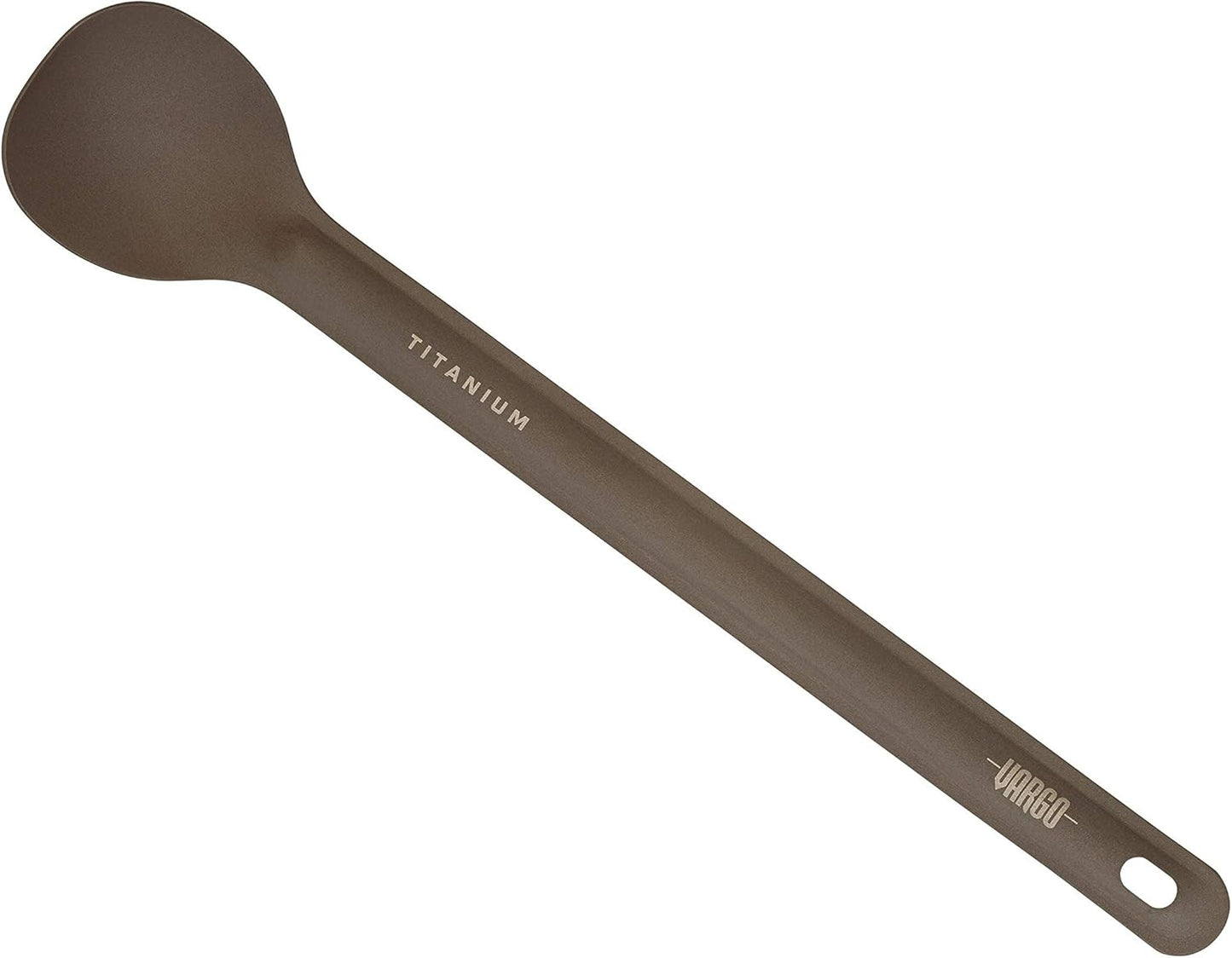 Vargo Titanium Long Handle Spoon | Ultralight and Durable | 0.5 ounces (14 grams)