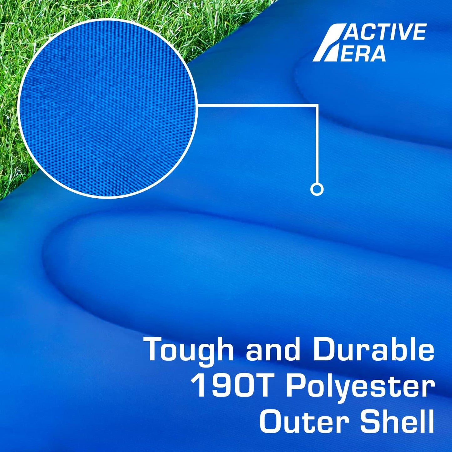 Active Era Ultra Lightweight Sleeping Bag Indoor & Outdoor - Compact, Ultralight Sleeping Bag for Warm Weather - Camping Sleeping Bags for Warm Weather, Sleepovers, Fishing, Outdoor Camping and Hiking