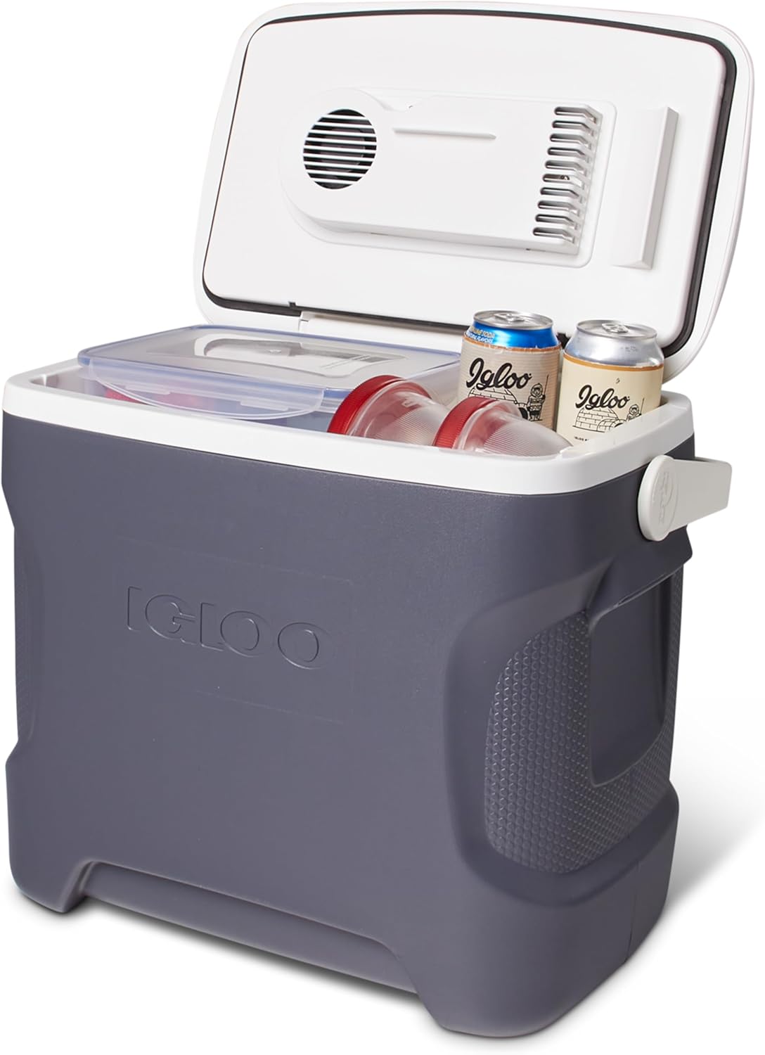 Igloo Iceless Thermoelectric Cooler, Portable Cooler Electric, Plug-in 12V Camping Fridge Cooler, Electric Ice Chest, Hielera Electrica