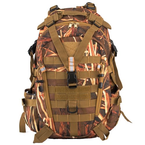 Waterproof Camo Hunting Backpack for Men, Pack Bag With Gear Accessories, Day Pack for Bow, Fishing, Hiking, Outdoor