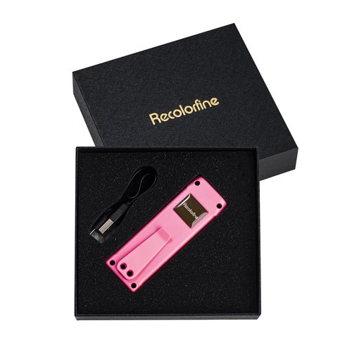 Stun Guns for Women Self Defense, Multifunctional Stun Gun with Flashlight (Pink)
