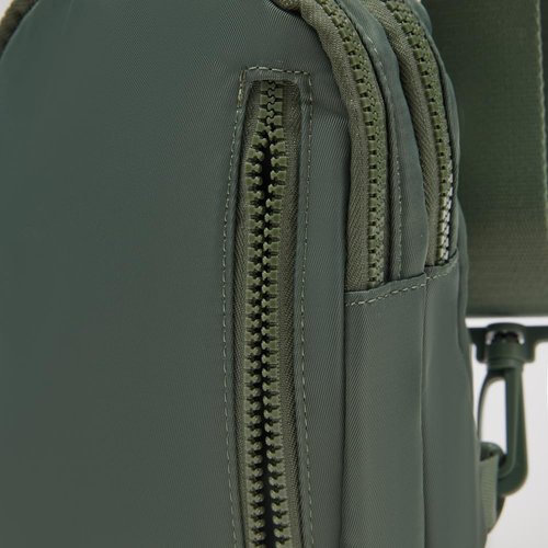 VAKAER Convertible Sling Backpack for Women & Men – Lightweight 3-in-1 Crossbody Daypack with Adjustable Strap, Anti-Theft Pocket, Water-Resistant Small Travel Bag (Green)
