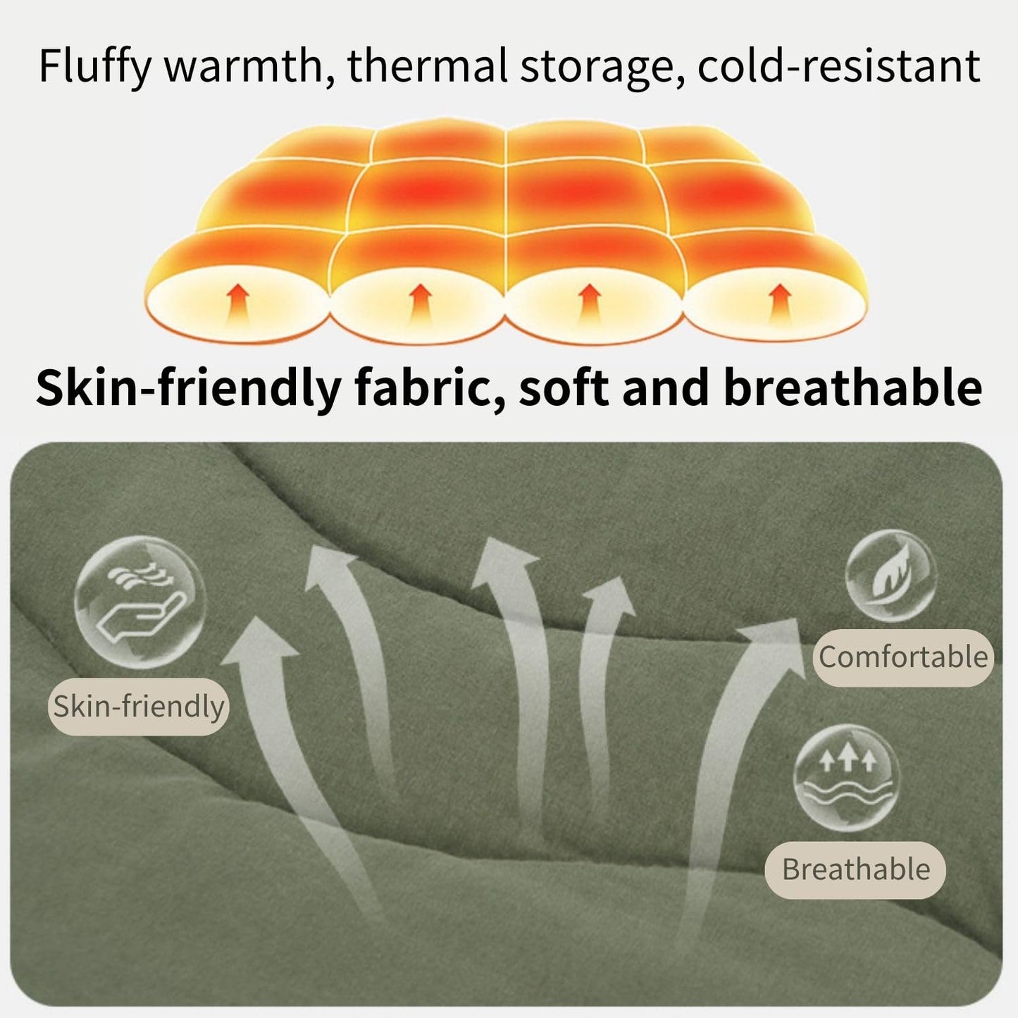Naturehike Cot Mattress Pad, Sleeping Cot Pads, Comfortable Lightweight Cot Mat, Cotton Soft Warm Thick Camping Cot Pad, for Outdoor & Hiking, Snap Fasteners on The Bottom, with Storage Bag